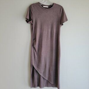 William B Short Sleeve Grey Dress Size S